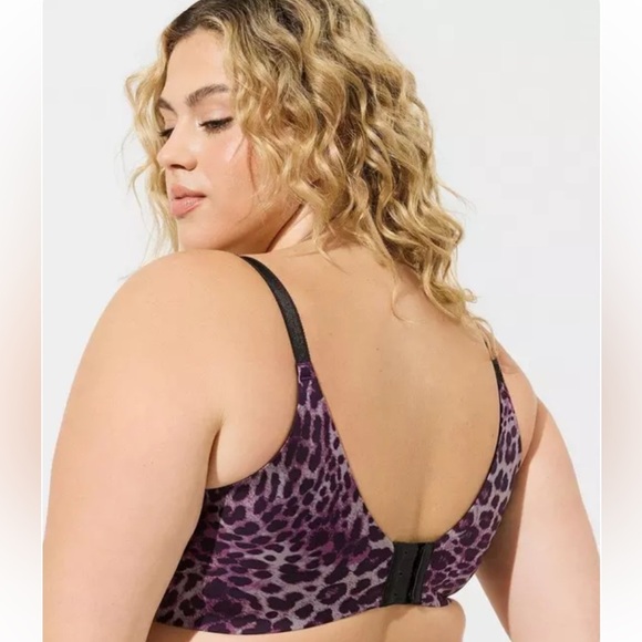 Torrid Curve Animal Print Non Padded Bra Size 40D - Picture 2 of 9